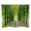 70.88" x 63" Double Sided Path of Life 4 Panel Room Divider-1819169065