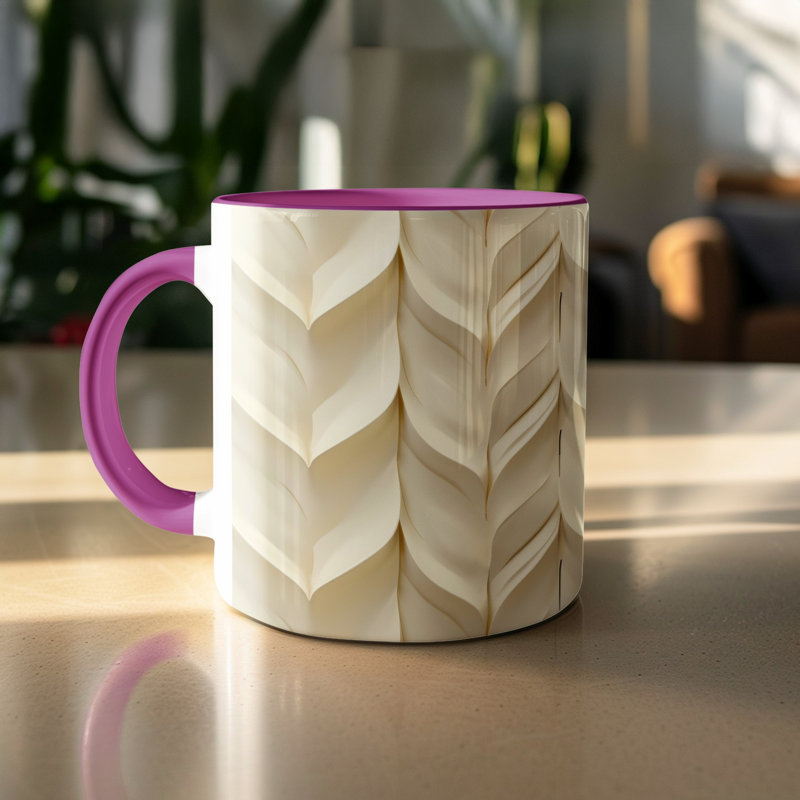 Ceramic Coffee Mug, Purple