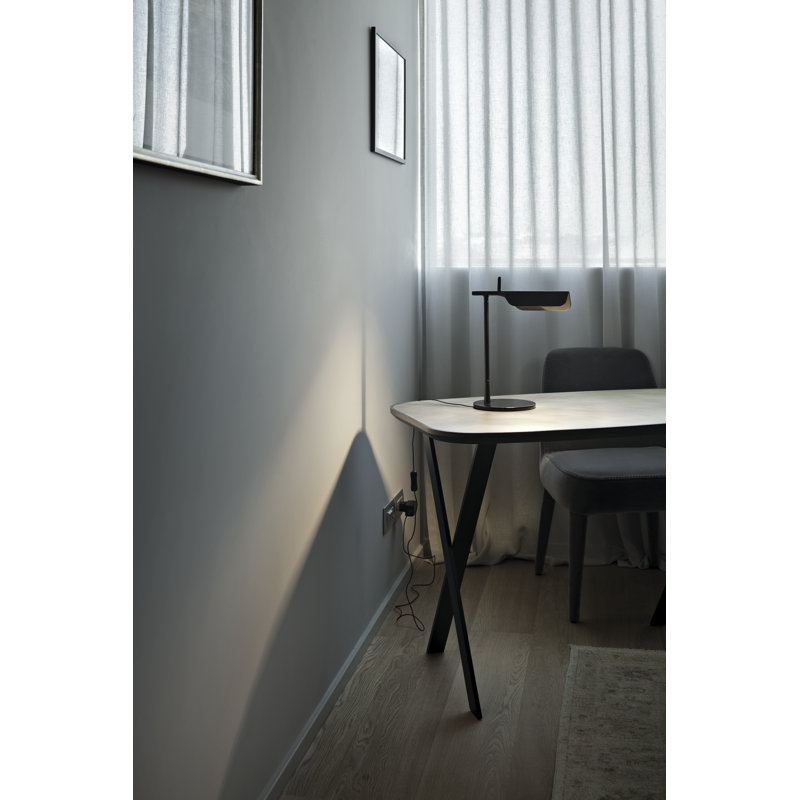 Tab LED Table Lamp by E. Barber and J. Ogersby, Black