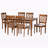 Lebanon Solid Wood Dining Set-1680112936-1680112938