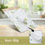Revêtement pour étagères, revêtement antidérapant non adhésif pour placards, revêtement imperméable pour tiroirs, étagères, commodes, armoires de salle de bain, motif floral vert vintage, 45,7 cm (l) x 243,8 cm (l)