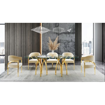 Infinity 9 - Piece Dining Set