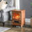 Electric Fireplace Heater with Realistic LED Flames-1963493503