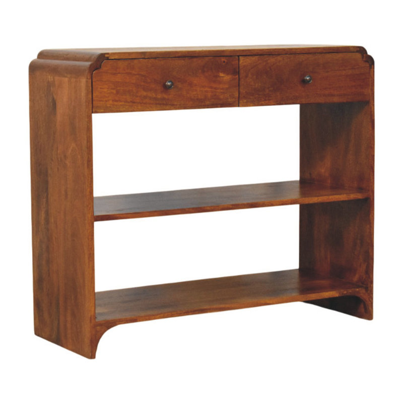 90cm Solid Wood Console Table