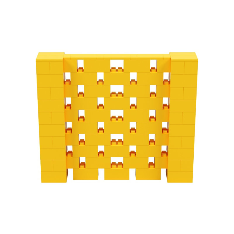 Ensemble mural Everblock, Jaune, H 60 po x l 72 po x P 12 po