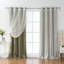 Paire de rideaux obscurcissant Tulle-24064452-20452292
