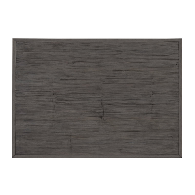 Caribe Solid Wood Cocktail Table, Mink Gray