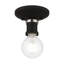 Plafonnier semi-encastré 1 lumière 5 po Grogan-158407235