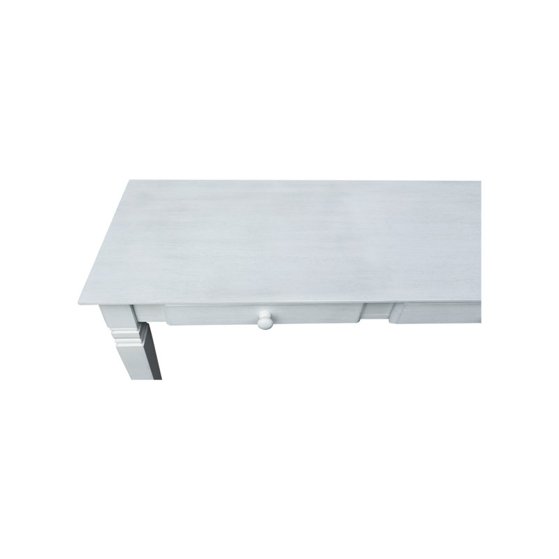 Console en bois massif Lowell, Chaulk