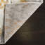 Tapis gris / orange Christa-155084355