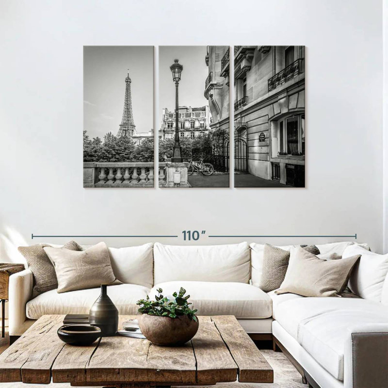 Nicci Parisian Charm II, H 48 po x l 74 po