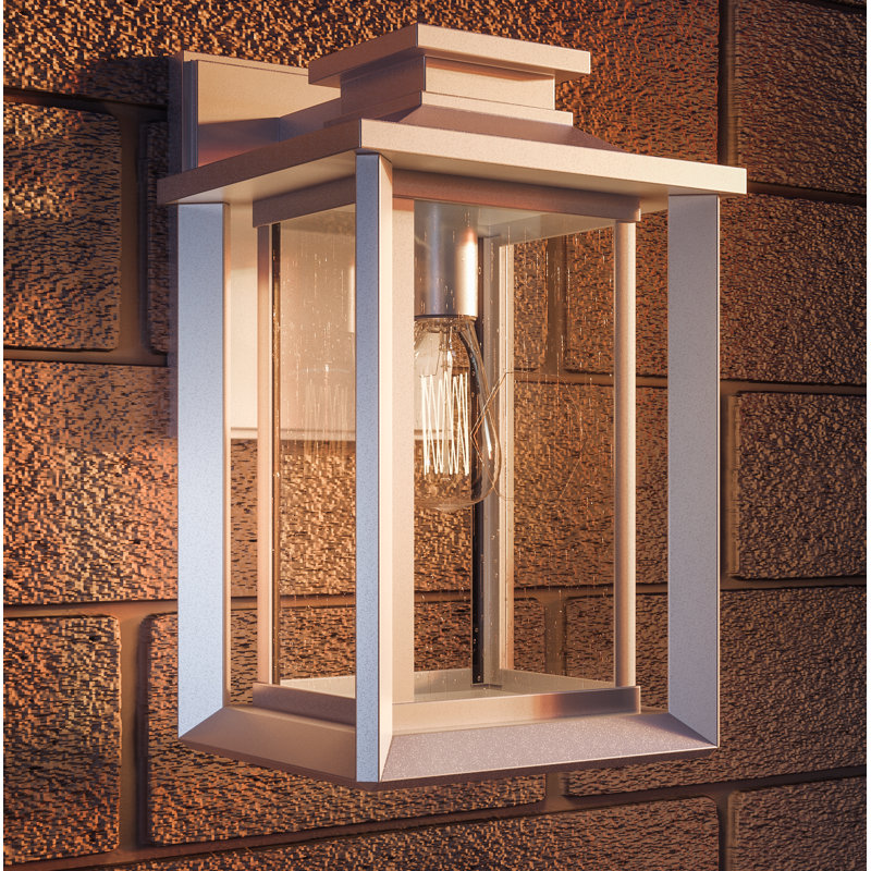 Lanterne murale d'extérieur 1 lumière Badgley, H 14 po x l 8,75 x P 9,75