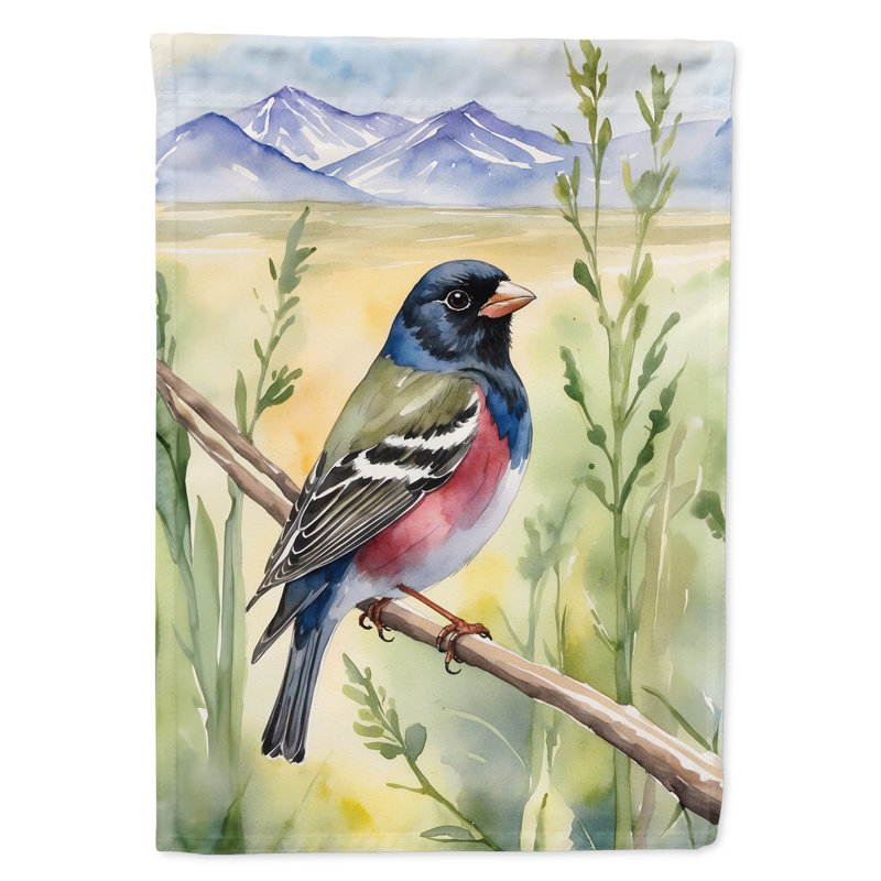 Drapeau de jardin, Bruant Colorado Lark