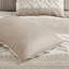 Ensemble de housse de couette en coton pour lit double / grand 3 pièces avec capitonnage en chenille-117487249-117487250