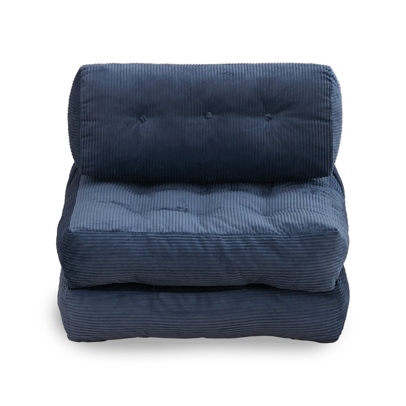Fauteuil convertible avec canapé-lit Boneless, Bleu