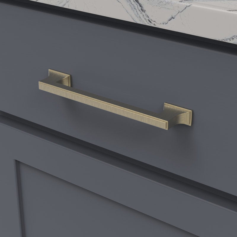 Brownstone Bar / Handle Pull, 6 5/16", Champagne Bronze