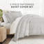 Ensemble de housse de couette à rayures verticales Home-33377323