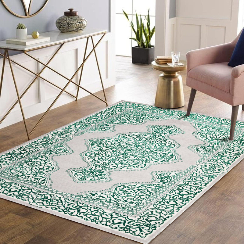 Binz Floral Indoor / Outdoor Area Rug, Rectangle 80 x 150cm
