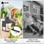 Tabouret de jardin pliable robuste