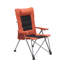 Chaise de camping inclinable réglable en 5 positions avec poche latérale et sac de transport