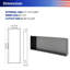 Niche murale en acier inoxydable-102457023