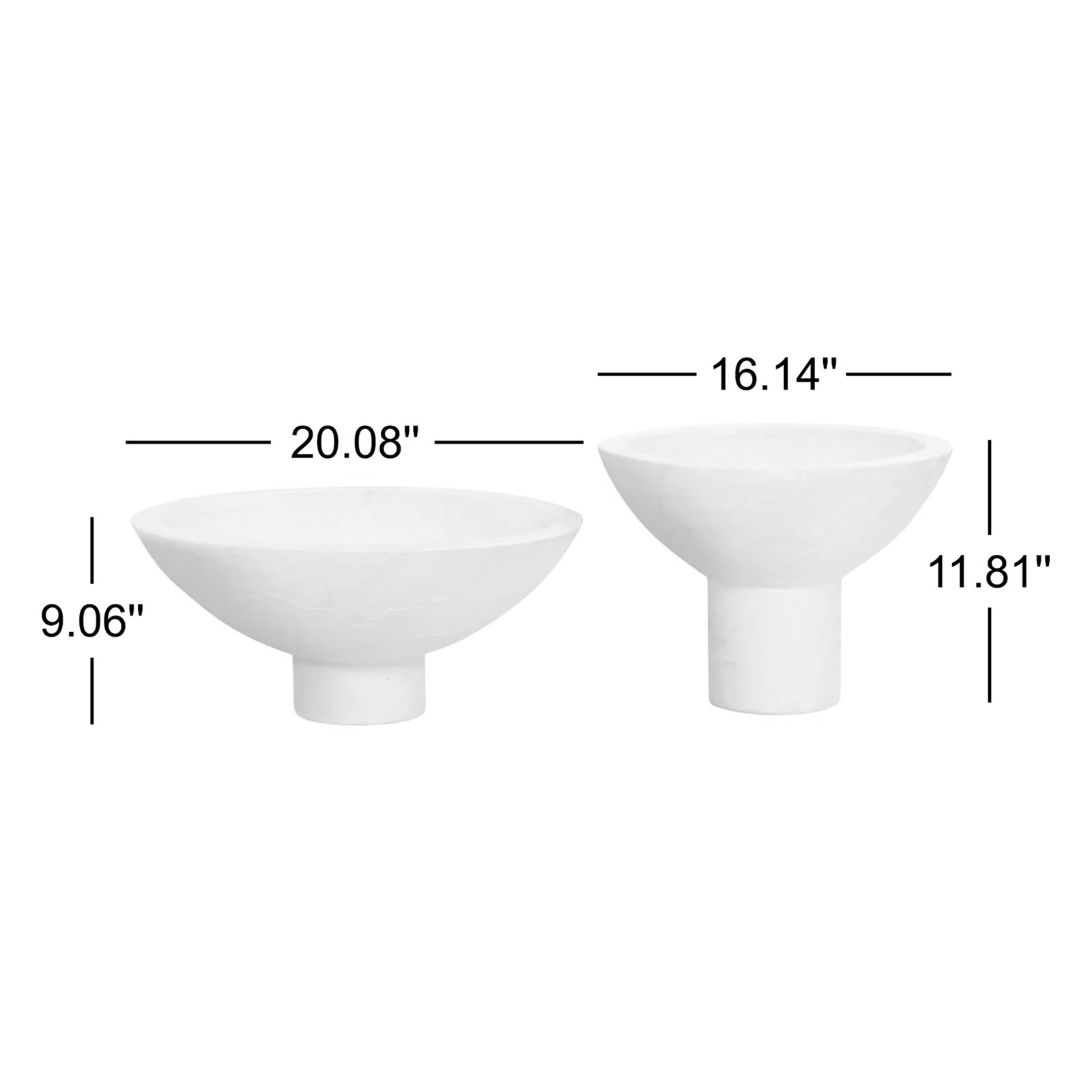 Natale Pot Planter - Set of 2