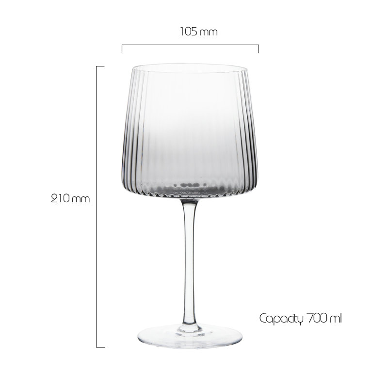 Empire Gin Glasses, Smoke