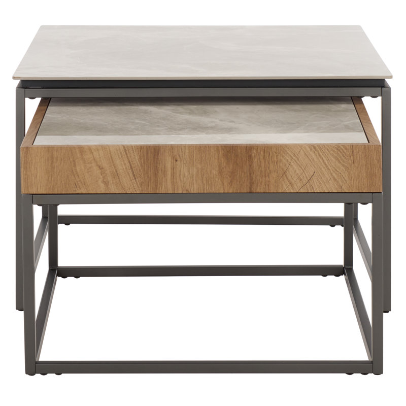 Syd Nesting Coffee Tables, Brown