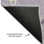 Tapis de qualité supérieure lavable à la machine Cossette AMF1049-1887247565