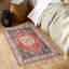 Tapis floral en faux agneau doux Boho-1205033855
