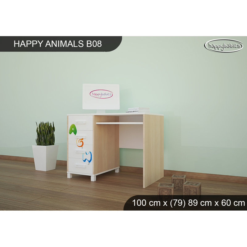 100cm Writing Desk, Oak