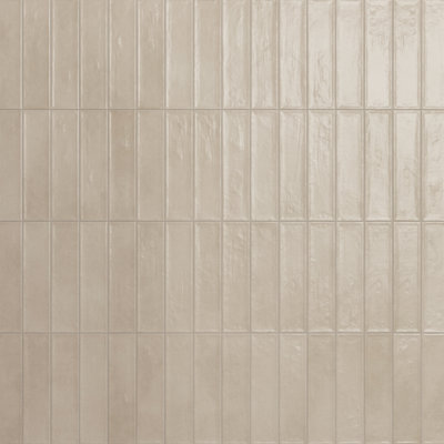 Tavira 2.95 In. X 11.81 In. Satin Ceramic Subway Wall Tile