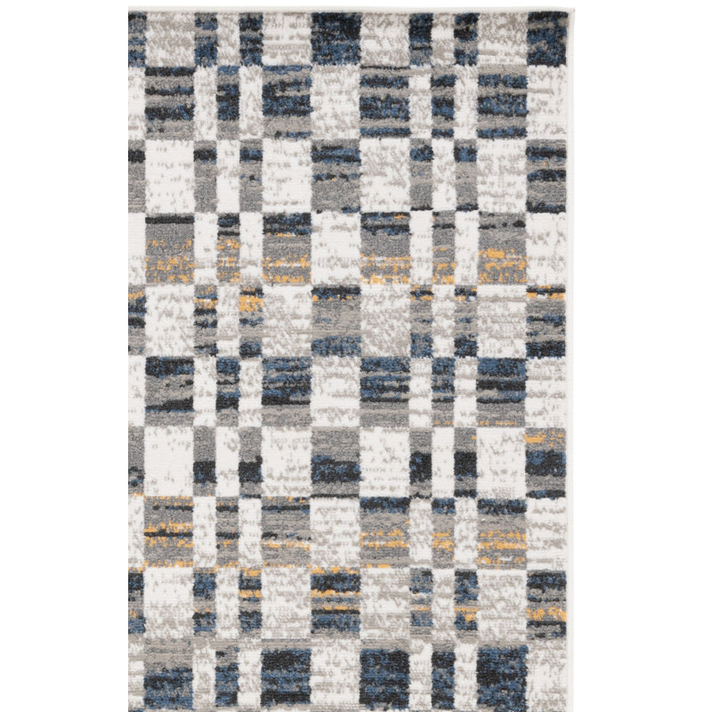Pyramid Performance Geometric Rug, Rectangle 5'3" x 7'8"