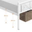 Metal Bed Frame with Headboard/Under-Bed Storage-860186719-884835028