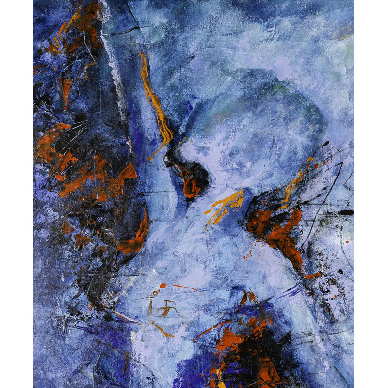 Daia, estampe numérique limitée sur toile par Joarez, 38 x 48