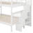 Full-Over-Full Bunk Bed With Guard Rail And Storage-184605770