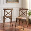 Chaise d'appoint à dossier en croix Ladores-1950298604
