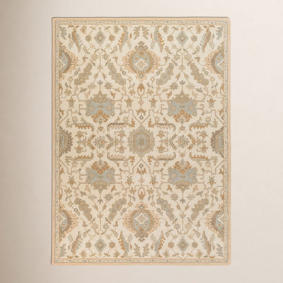 Arden Multi Hand-Tufted Wool Floral Rug
