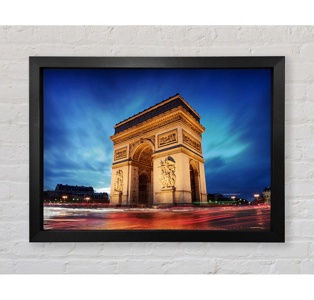 Arc De Triomphe 7 - Einzelner Bilderrahmen Kunstdrucke