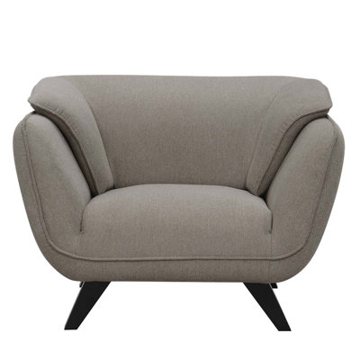 Chaise Nayeli, lin brun