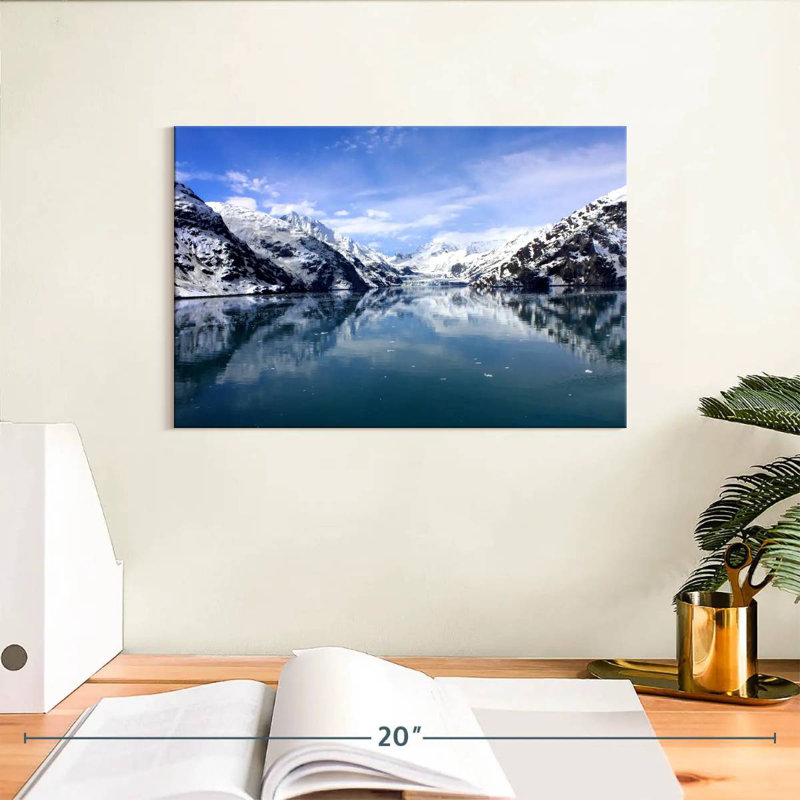 Alvord Glacier Bay, matin d'hiver, H 8 po x l 12 po
