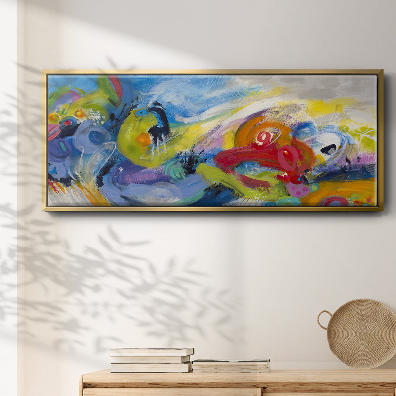 Racing Forms - Toile encadrée, H 20 po x l 50 po