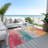 Machine Washable Indoor/Outdoor Claudian ACN1520 Pink Rug-109535386