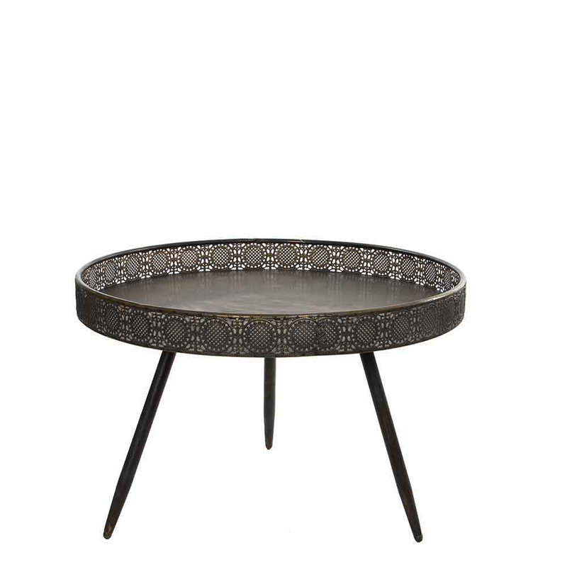 Palmetto Coffee Table, Bronze