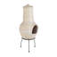Hourglass Clay Wood Burning Smokeless Chimnea