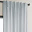 Rideaux en velours moelleux Matra pour chambre à coucher ‑ rideaux obscurcissants pour les fenêtres de salon, panneau simple-1630843108-1630843107