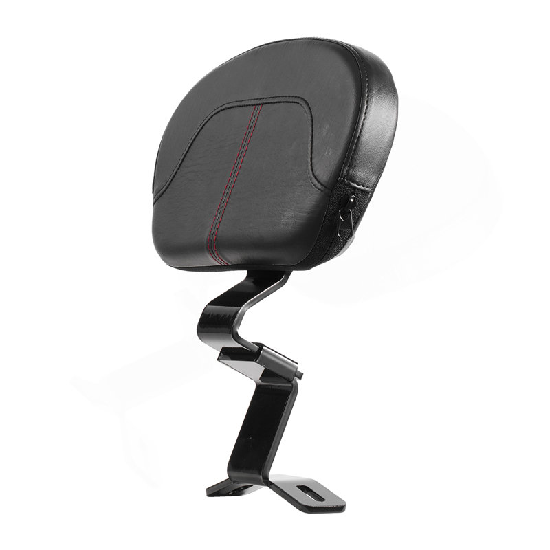 Barre de sissy pour dossier de moto pour modèles Harley Touring 2009-2024 12,2 pouces