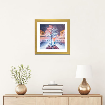 Printemps-hiver arbre par Hobopeeba-impression