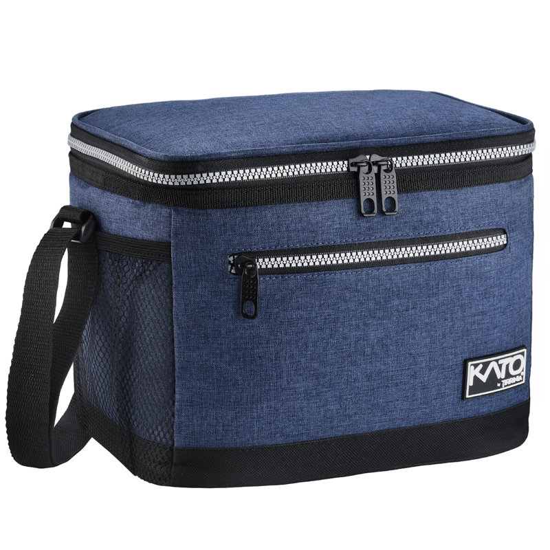 Sac à lunch isolé Tirrinia, Bleu foncé