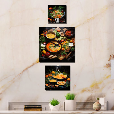 Jekia Metal Wall Clock